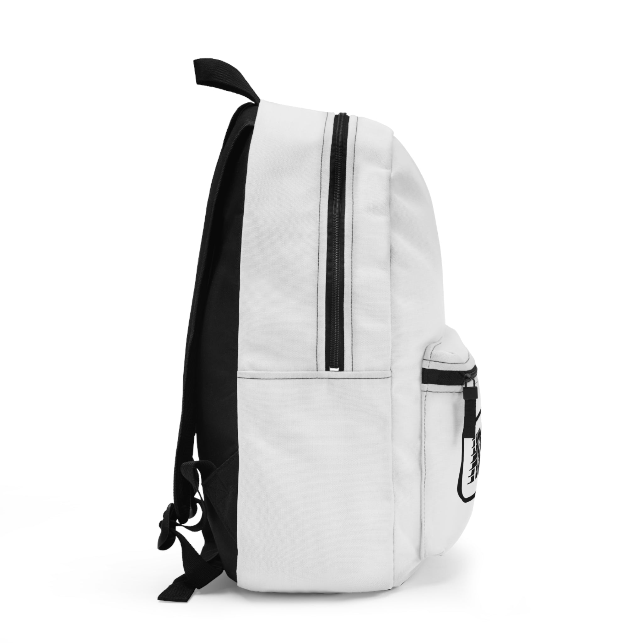HSSSW Retro Racing Logo Backpack — Sporty Graphic School Bag