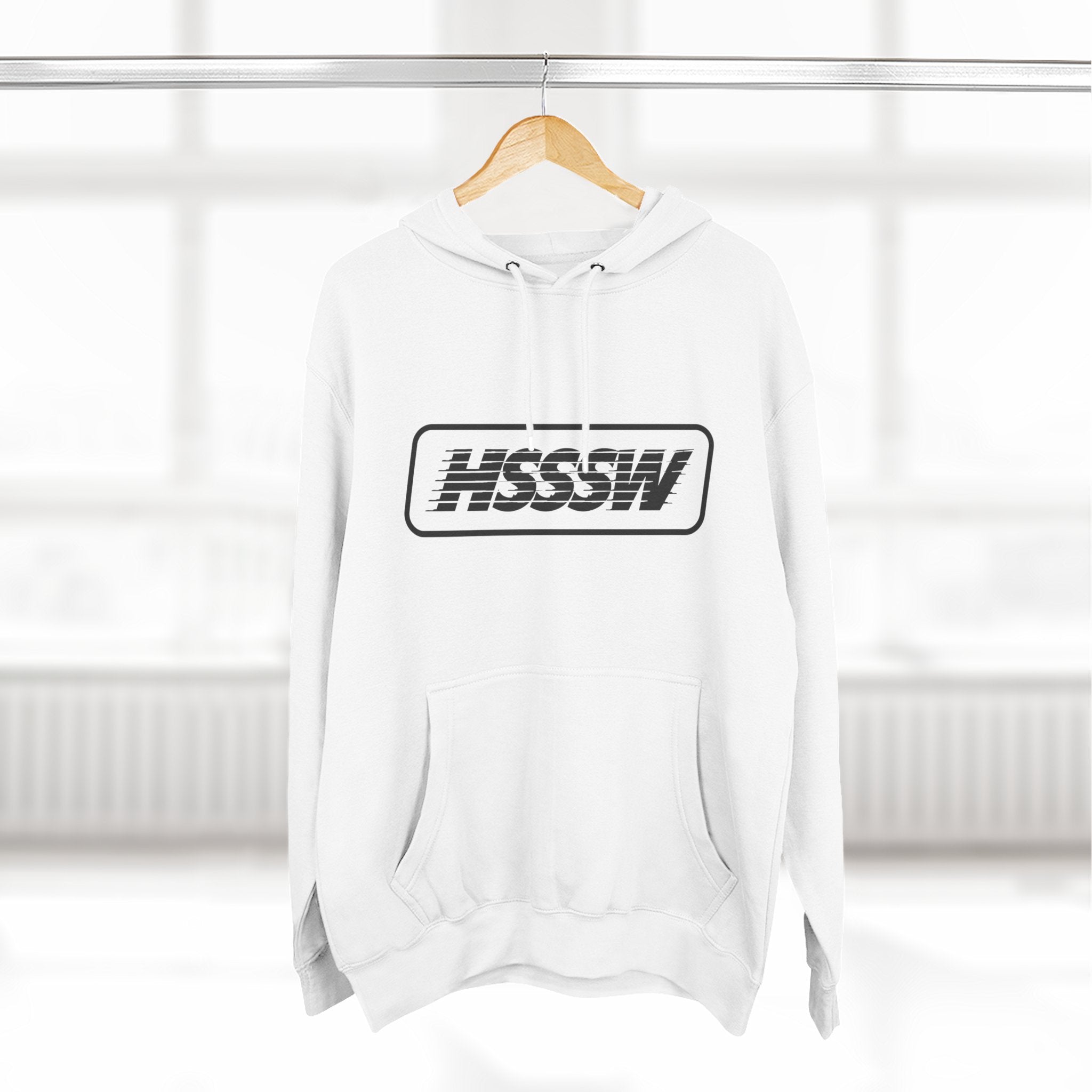 HSSSW Hoodie — Retro Comic Speech Bubble Graphic Hoodie