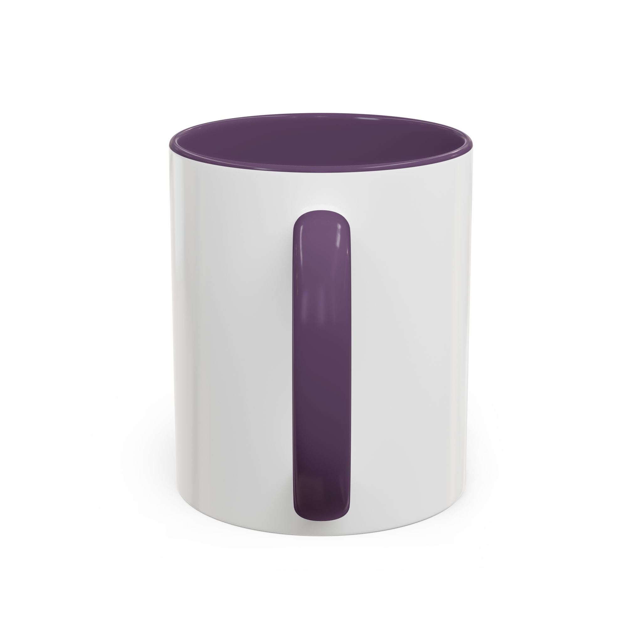 HSSSW Logo Accent Coffee Mug — Retro Striped Black & White 11/15oz