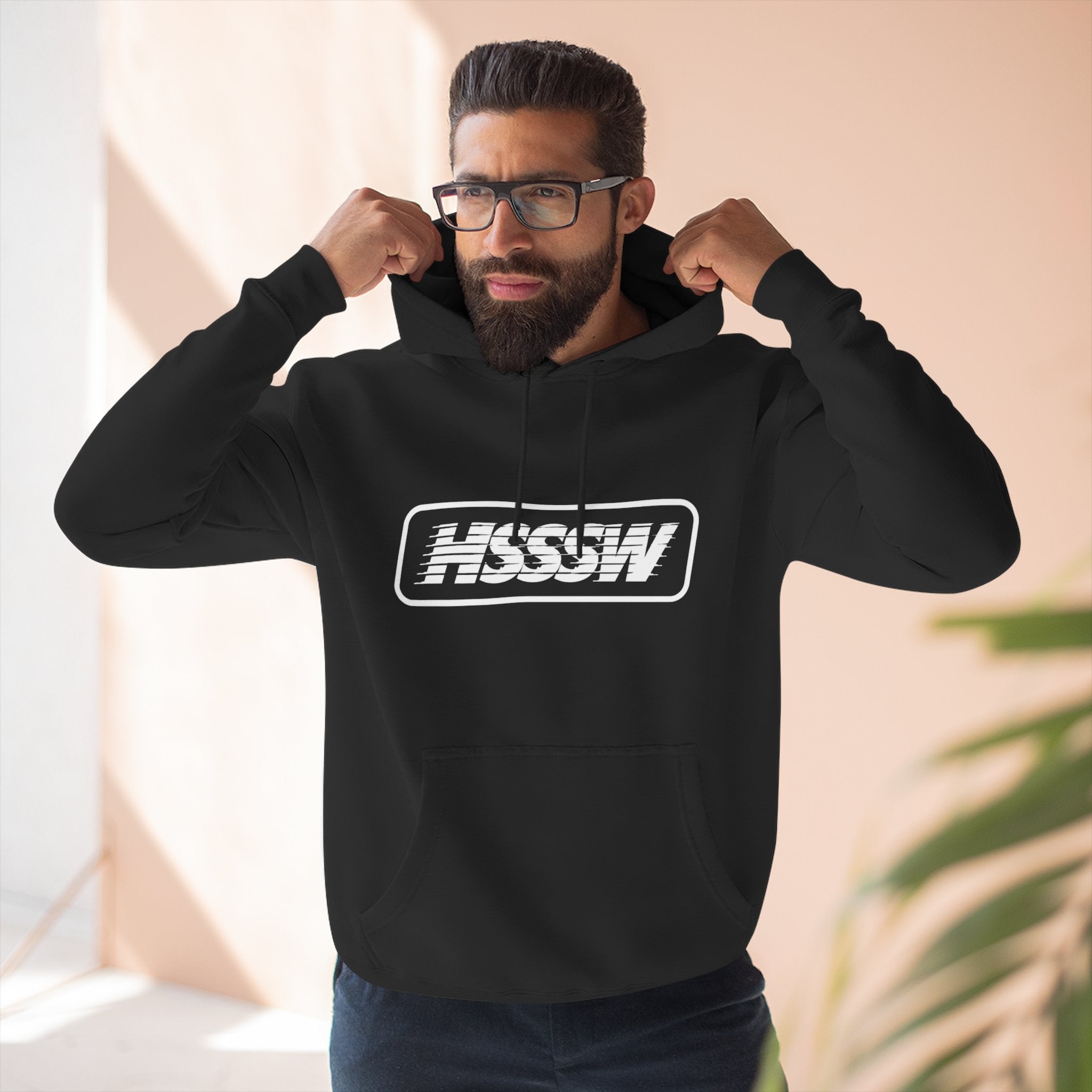 HSSSW Hoodie — Retro Comic Speech Bubble Graphic Hoodie