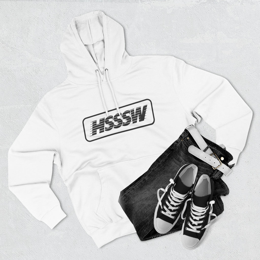 HSSSW Hoodie — Retro Comic Speech Bubble Graphic Hoodie