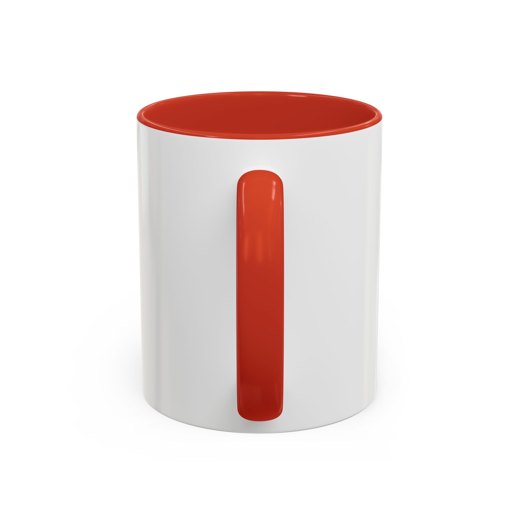 HSSSW Logo Accent Coffee Mug — Retro Striped Black & White 11/15oz