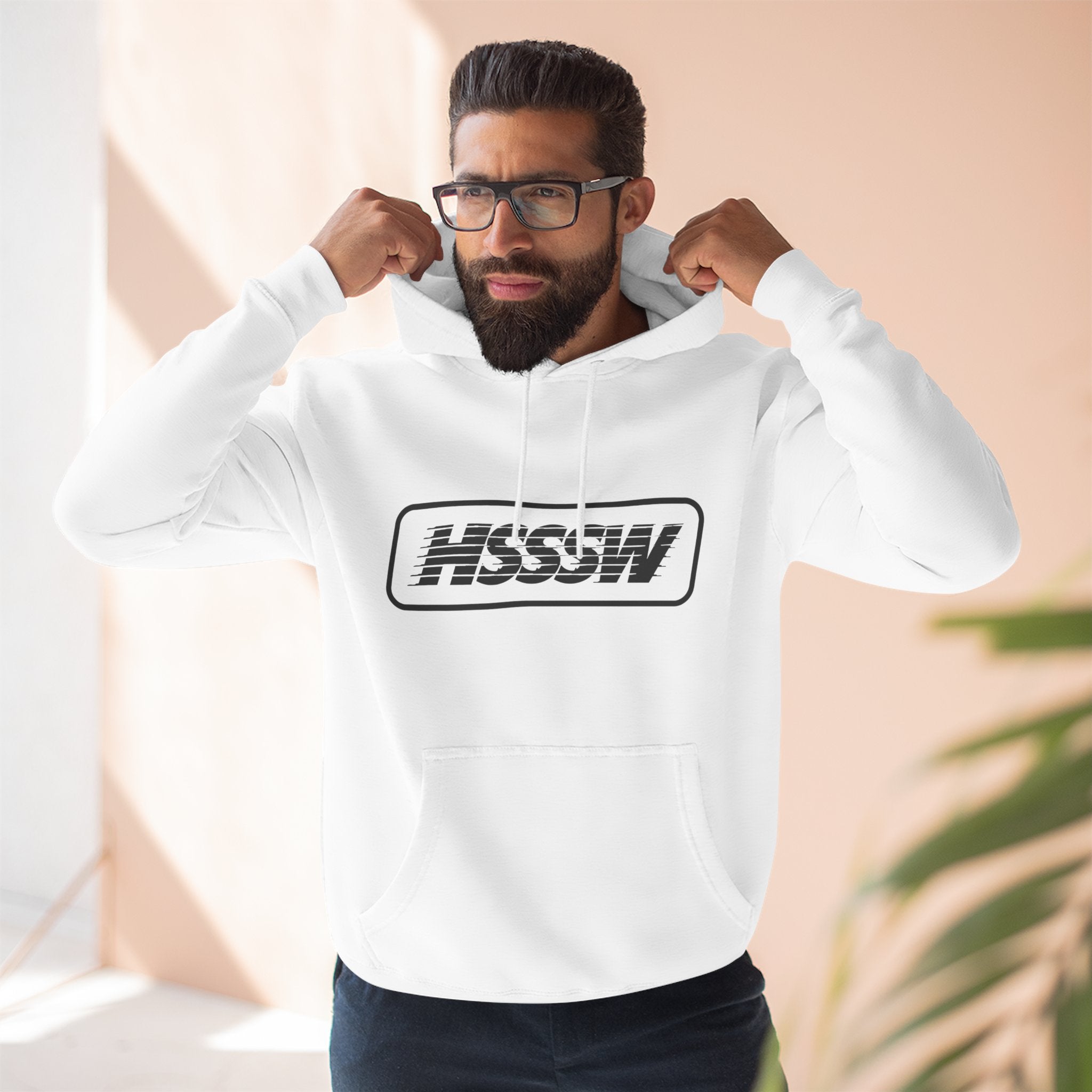 HSSSW Hoodie — Retro Comic Speech Bubble Graphic Hoodie