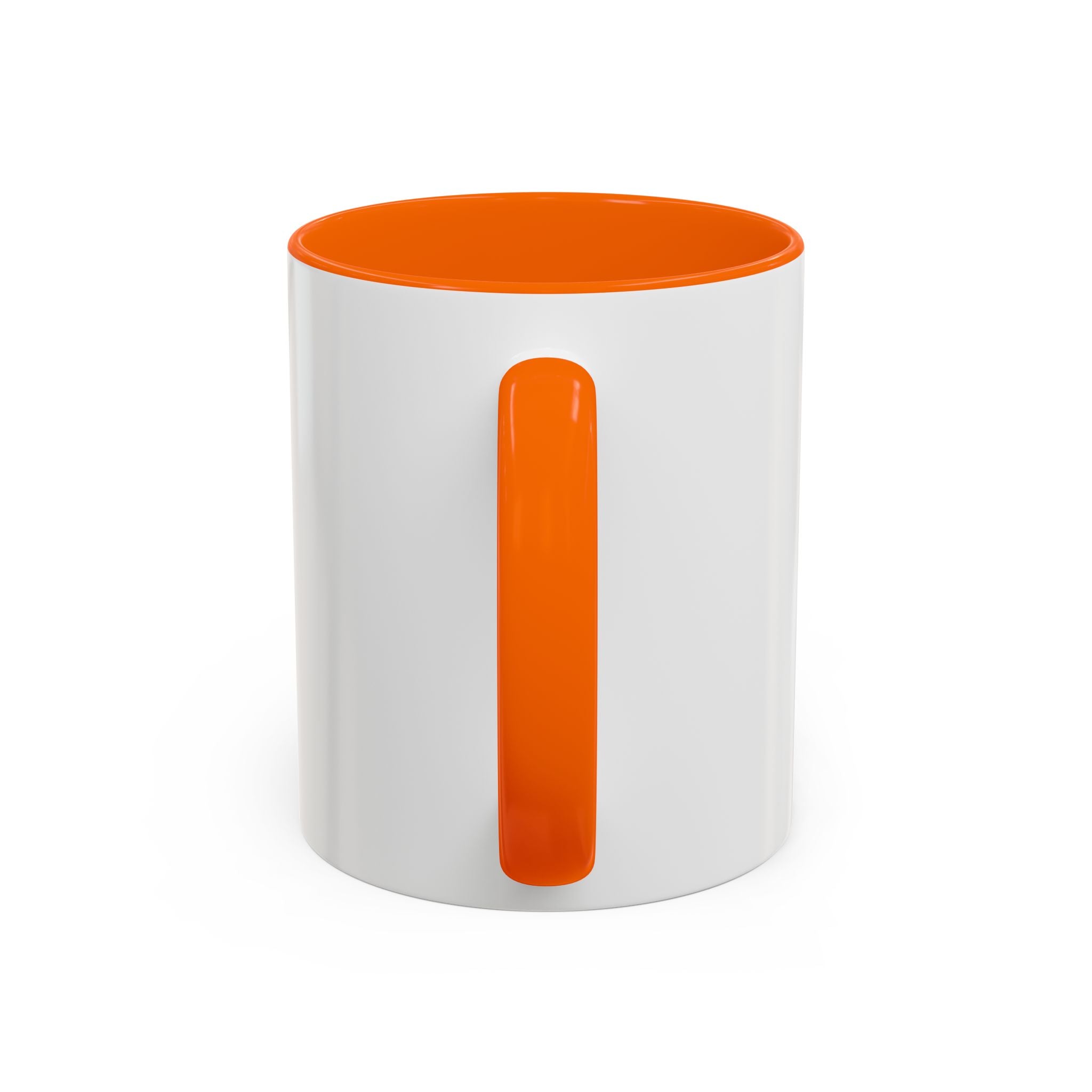 HSSSW Logo Accent Coffee Mug — Retro Striped Black & White 11/15oz