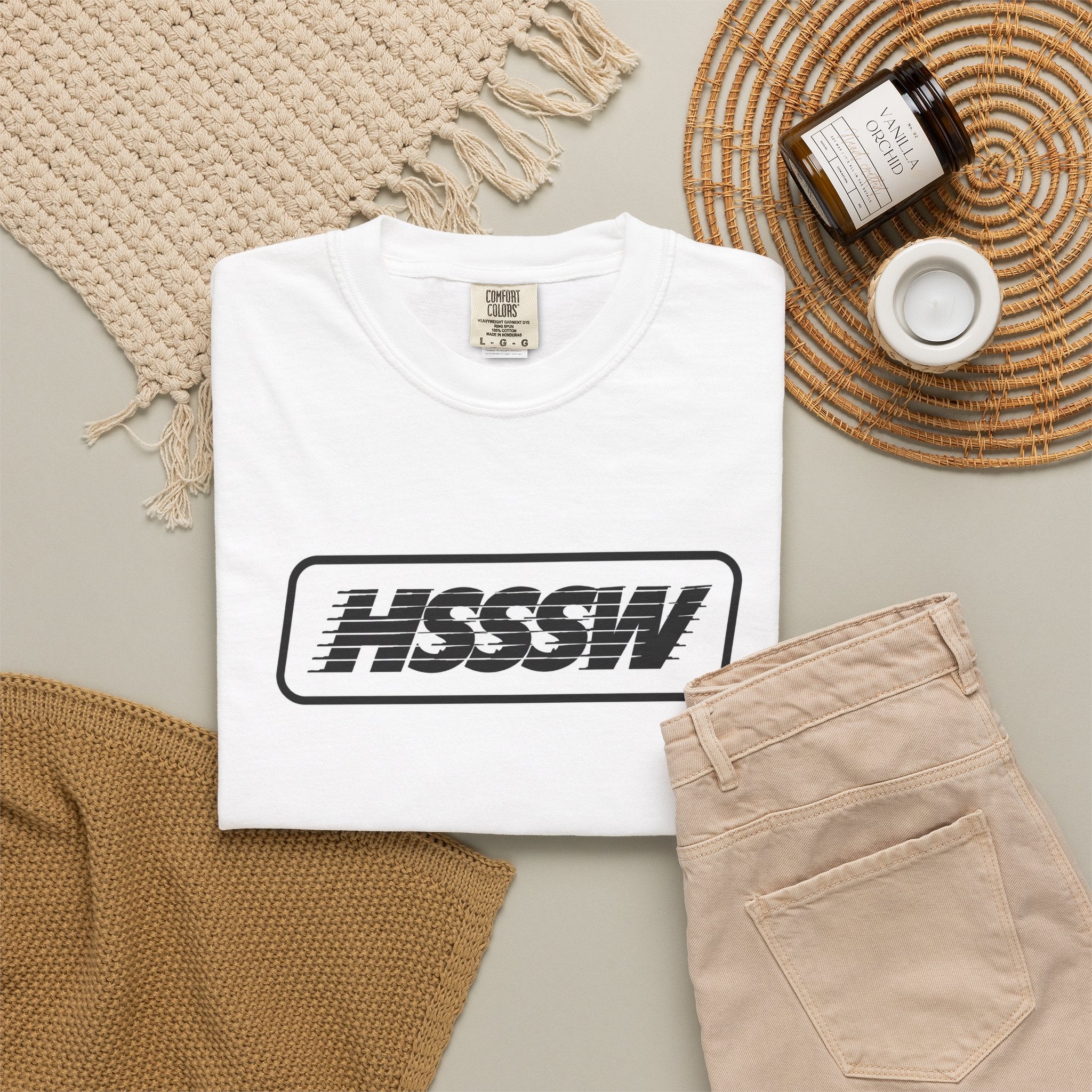 HSSSW Retro Logo T-Shirt — Vintage Graphic Tee