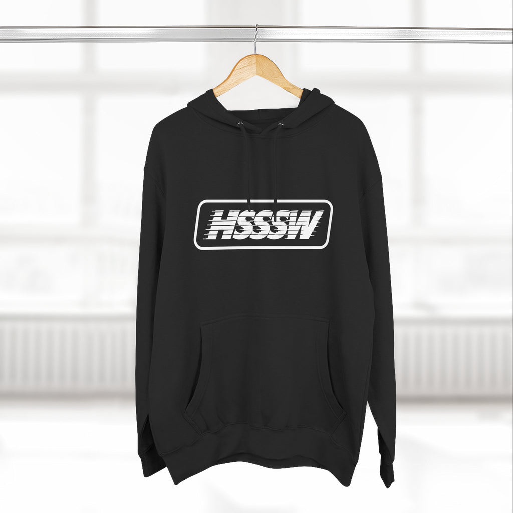 HSSSW Hoodie — Retro Comic Speech Bubble Graphic Hoodie