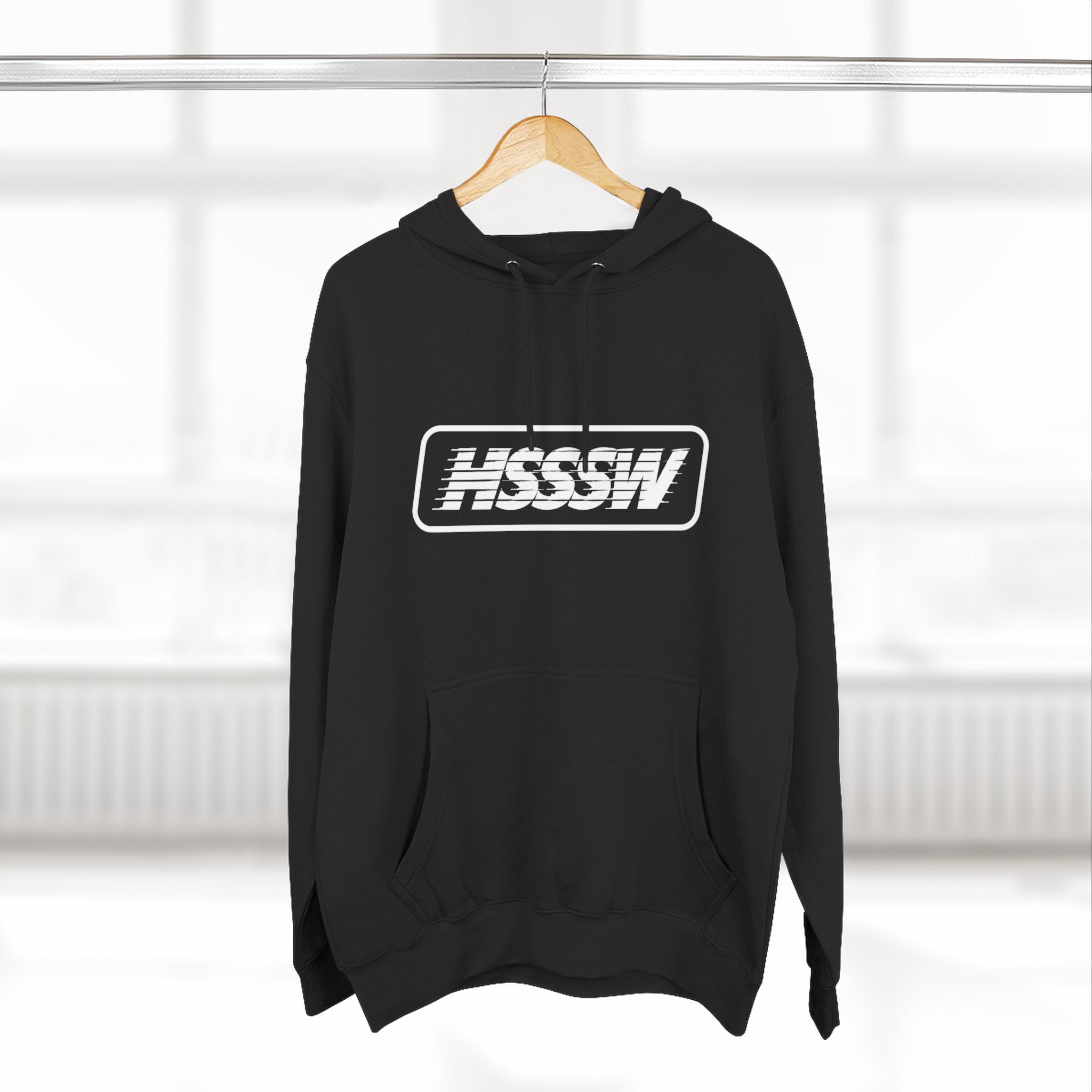 HSSSW Hoodie — Retro Comic Speech Bubble Graphic Hoodie