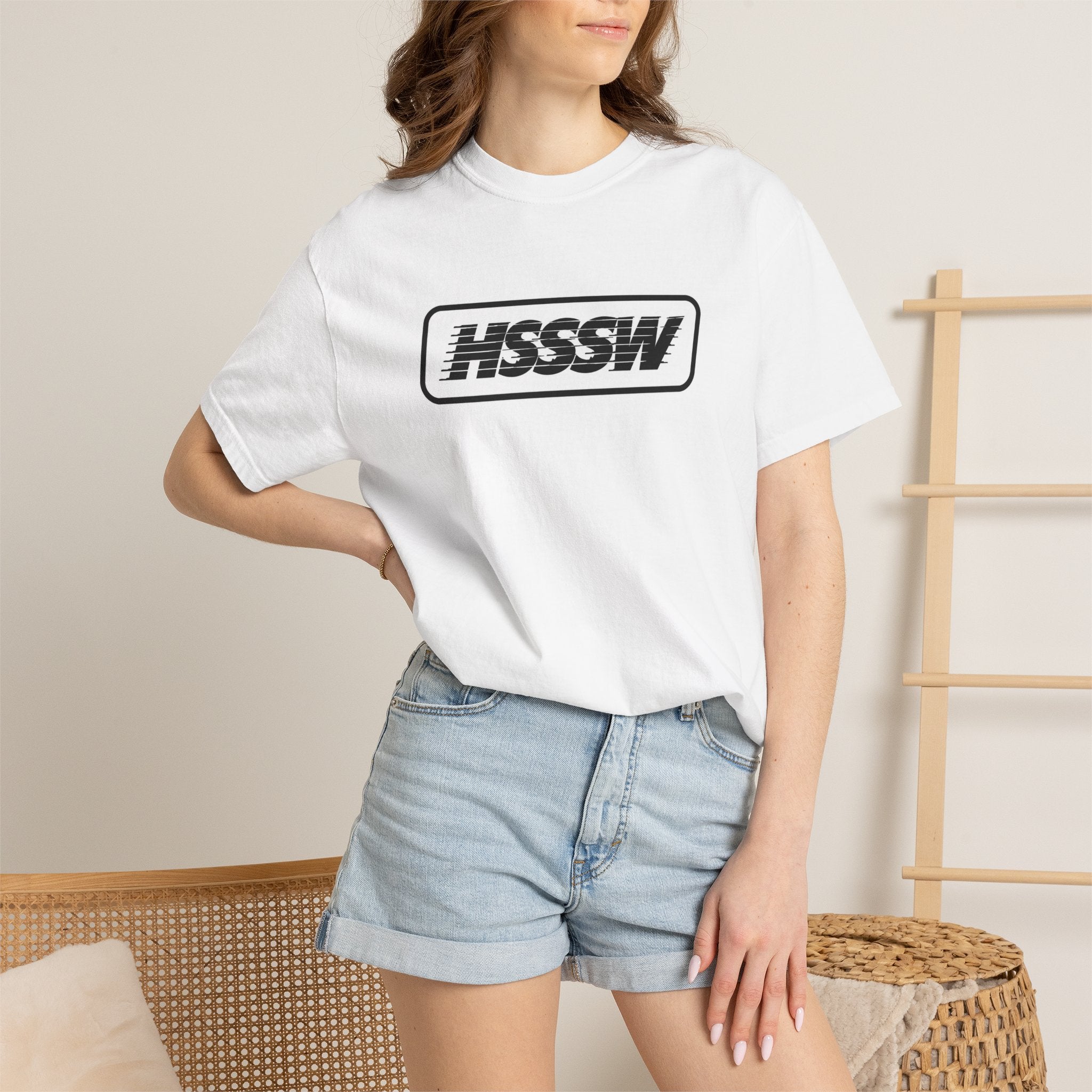 HSSSW Retro Logo T-Shirt — Vintage Graphic Tee