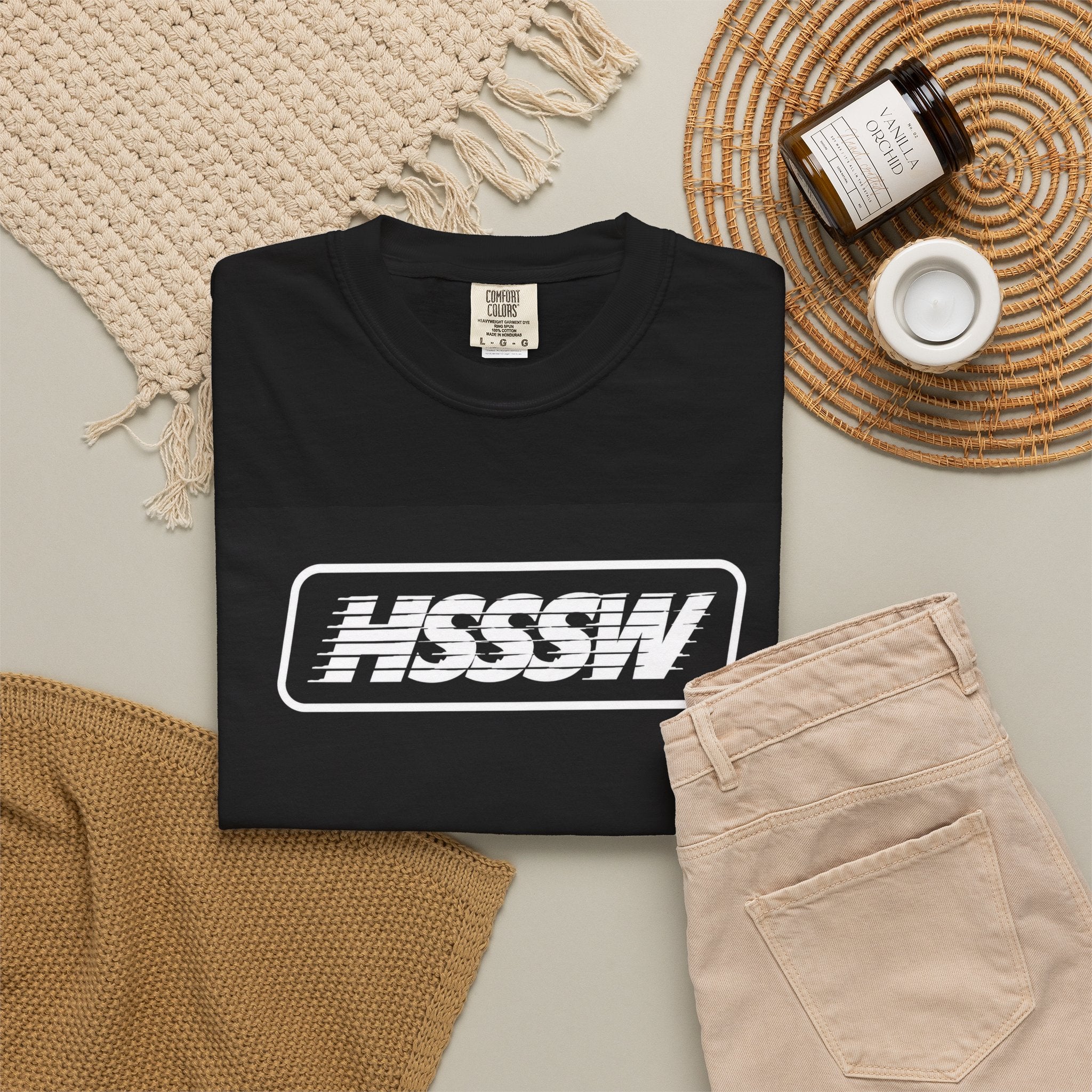 HSSSW Retro Logo T-Shirt — Vintage Graphic Tee