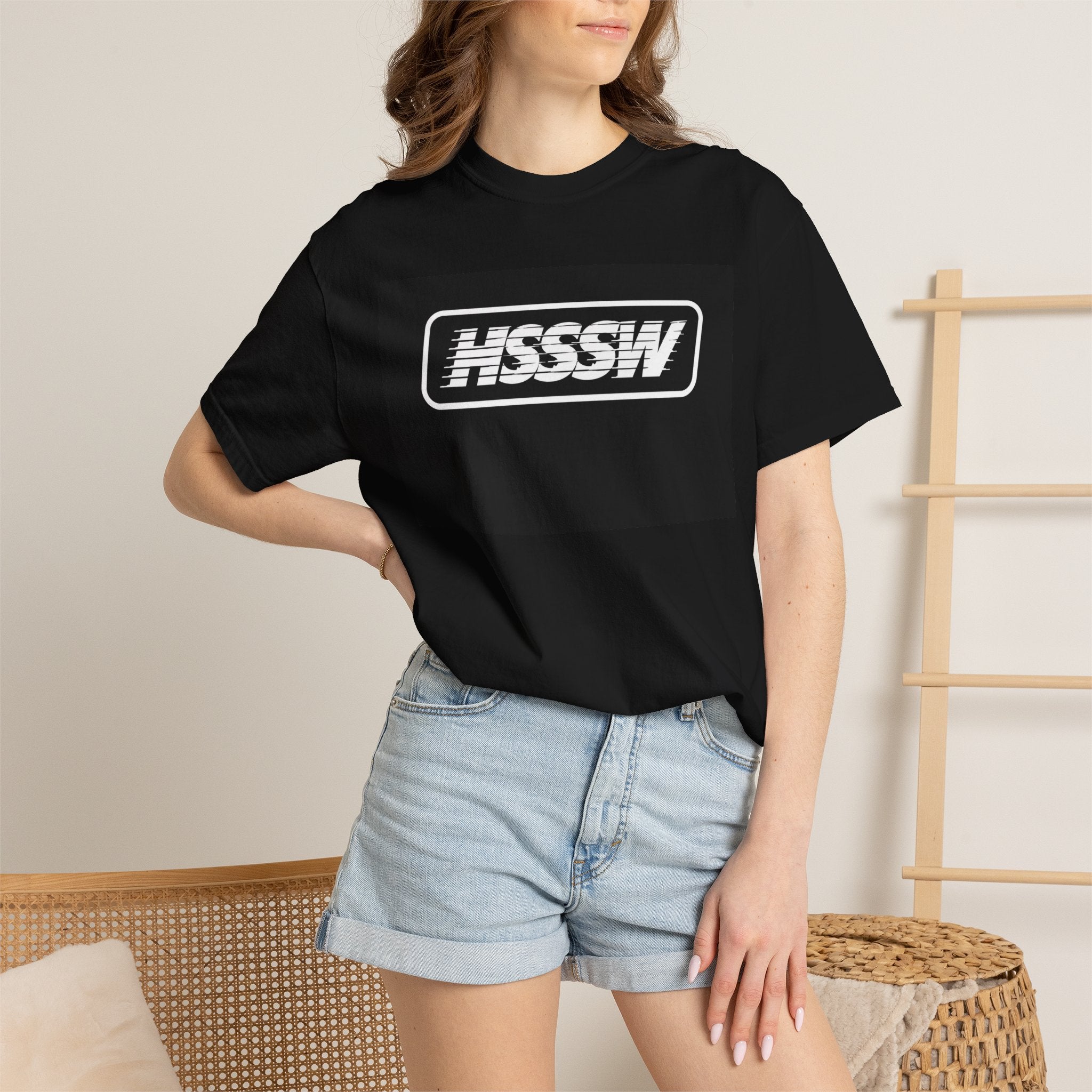 HSSSW Retro Logo T-Shirt — Vintage Graphic Tee